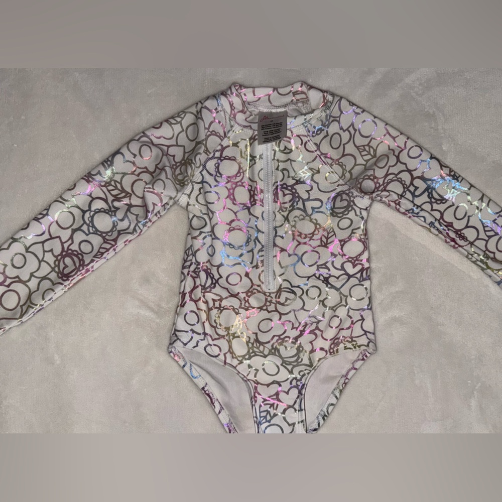 FLOATIMINI Colorful Patterned Kids One Piece